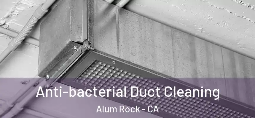  Anti-bacterial Duct Cleaning Alum Rock - CA