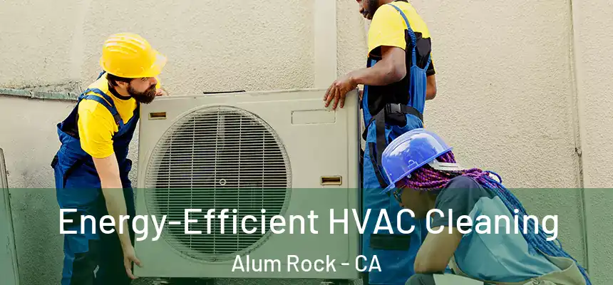  Energy-Efficient HVAC Cleaning Alum Rock - CA