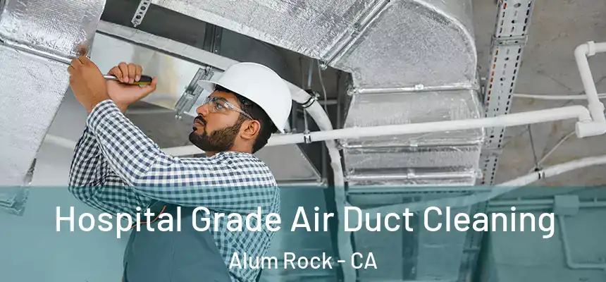  Hospital Grade Air Duct Cleaning Alum Rock - CA