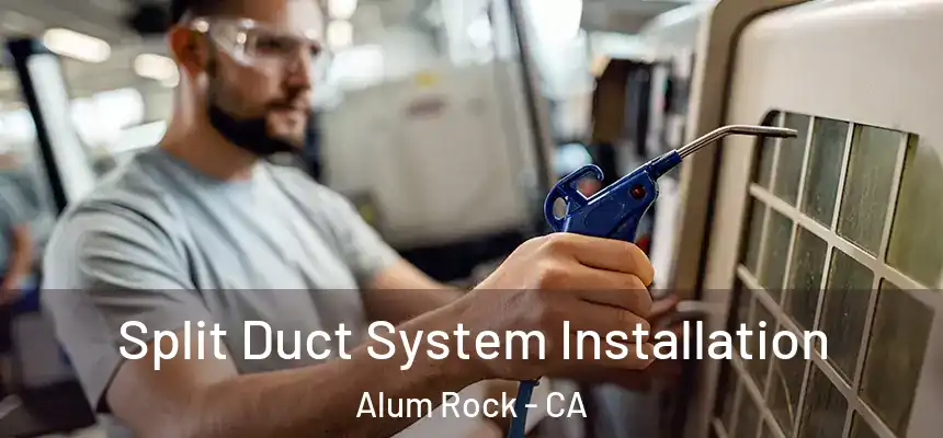  Split Duct System Installation Alum Rock - CA